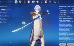 AR33 - Ayato + Maremoto da Lua de Futsu (Arma dele)