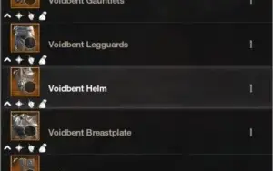 [Servidor Devaloka] Set voidbent/distorcido lendário pesado