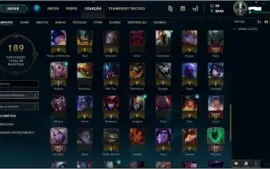 Conta Platina 4 + skins