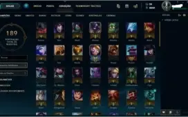 Conta Platina 4 + skins