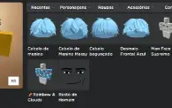 Conta Roblox com algumas coisas