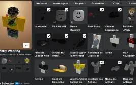 Conta Roblox com algumas coisas