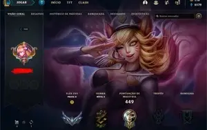 CONTA LEAGUE OF LEGENDS VÁRIAS SKINS E CAMPEÕES