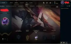 CONTA SMURF LV 17 30K DE ESSENCIA AZUL EMAIL NÃO CONFIRMADO