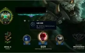(Platina 5 s7)(Md10 s8) (922.000 Pontos de maestria Lee Sin)