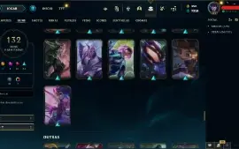 Conta Lol Unranked Lvl 300 Com 132 Skins