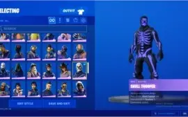 Conta raríssima de Fortnite
