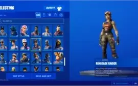 Conta raríssima de Fortnite