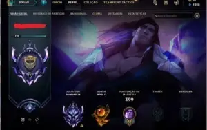 Conta LoL Diamante 4 - 68 Skins