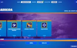 CONTA FORTNITE SEASON 1