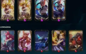 League of legends | 267 skins | Divine Irelia Chibi e muito+