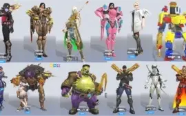 PC - Vendo conta Overwatch com skin de pré venda!