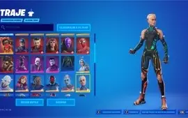conta fortnite conta com 3 passes e varias skins de loja