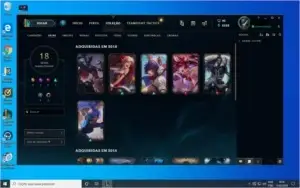 Conta plat 4 c/ 36 champs (caros) e 18 skins lindas por 70R$