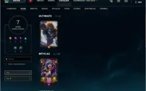 Combo 2 contas league of legends