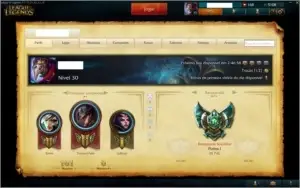 Conta lol platina I
