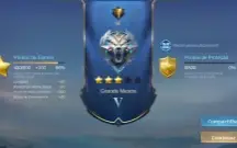 Mobile legends: Grande Mestre, 100% wins, 5 bonecos + 1 skin