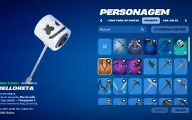 Fortnite Conta Rara + 400 Skins, 400 Jogos, Salve O Mundo