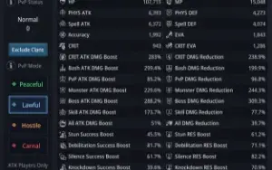 MIR4 - LVL 120 - 203K Power - Mineração 3s/Coleta 4s/En 6s