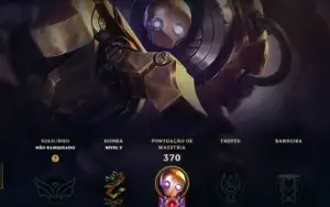 Conta LOL Antiga (antes do servidor BR) 107 skins - 7k RP