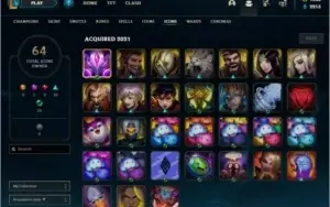 Conta Diamante com RP, vários champions e ótimas skins