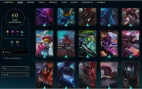 Vendo conta League of Legends