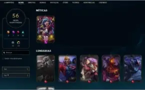 Vendo conta League of Legends