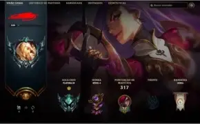 Vendo conta League of Legends