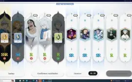 Black clover M conta reroll 40 tiros + seletor onn