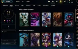 Conta smurf lol prata 1