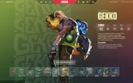conta de valorant gold 3 com mmr la no alto, só jogar