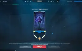 conta de valorant gold 3 com mmr la no alto, só jogar
