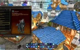 Conta com diversas montarias raras e armas lendárias WoW