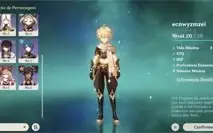 ✨ GENSHIN IMPACT CONTA COM HUTAO HOMA GANYU  5⭐ AR10 ✨