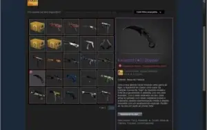 STEAM CSGO dentre outros, KARAMBIT DOPPLER, AWP de 200R$ etc