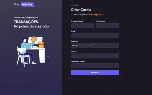 Script de pagamento do gateway payMoney