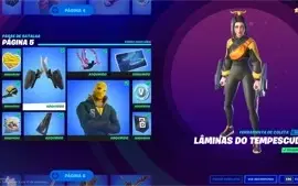 Conta Fortnite com varias skin e passe, +skin fallguys tbm