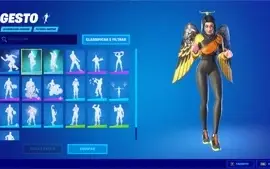 Conta Fortnite com varias skin e passe, +skin fallguys tbm