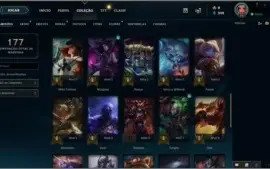 CONTA LOL - UNRANKED - lvl 49 - 42 campeões !