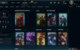 CONTA LOL - UNRANKED - lvl 49 - 42 campeões !