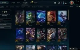 CONTA LOL - UNRANKED - lvl 49 - 42 campeões !