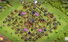 Conta Clash of Clans Cv 10 semi full