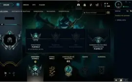 conta plat 2 + smurf nv 30 zerada de brinde.