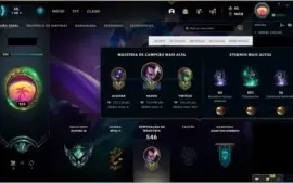 Conta de 2014 com 201 skins