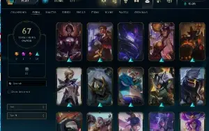 Conta Lol Antiga 2014 // 70 Skins Limitadas/Lendárias 