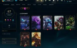 Conta Lol Antiga 2014 // 70 Skins Limitadas/Lendárias 