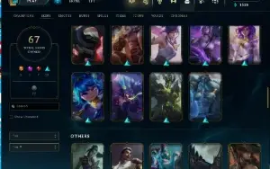 Conta Lol Antiga 2014 // 70 Skins Limitadas/Lendárias 