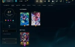 Conta Lol Antiga 2014 // 70 Skins Limitadas/Lendárias 