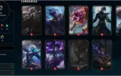 Conta de League of Legends nível 334