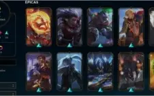 Conta de League of Legends nível 334